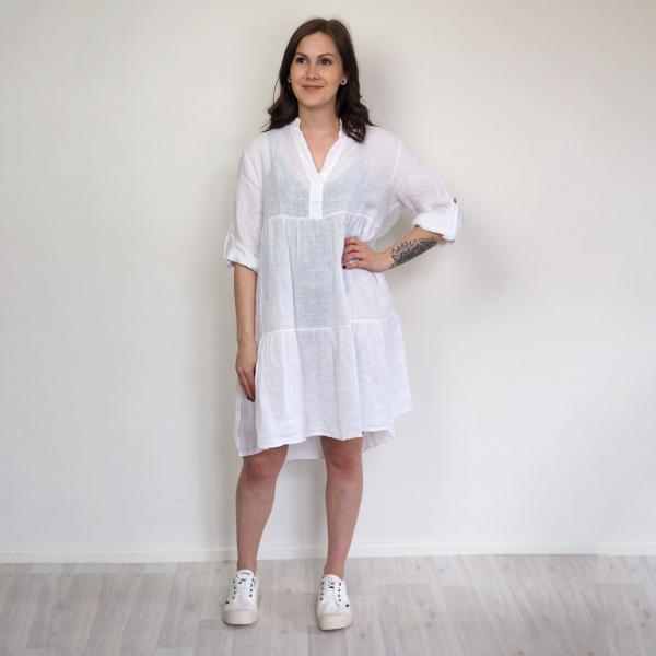M.A.P.P JEANS New Lin Babydoll mekko, valkoinen
