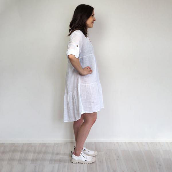 M.A.P.P JEANS New Lin Babydoll mekko, valkoinen
