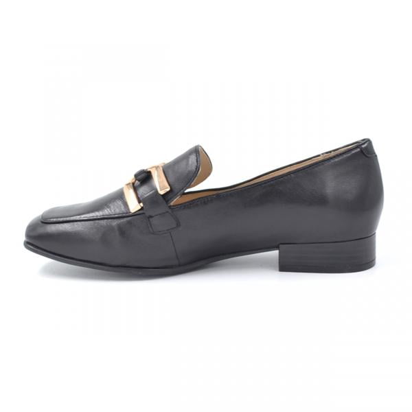 CAPRICE 24201 loafer, musta