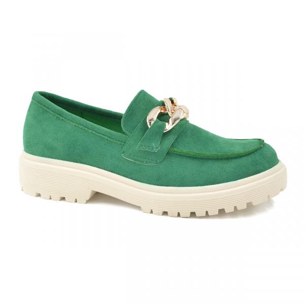 DUFFY 30695 naisten loafer, vihreä