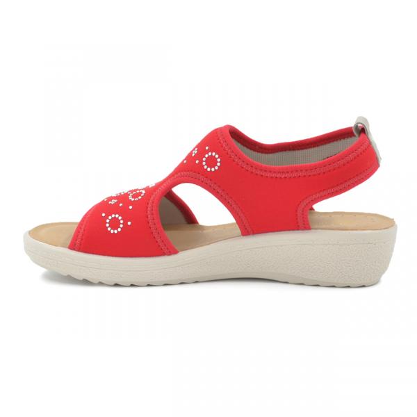FLY FLOT 9525 naisten sandaali, punainen