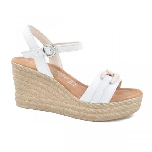 MARCO TOZZI 28310 Sandaali, valkoinen