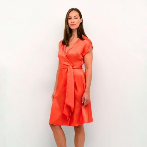 CREAM Loretta short mekko, hot coral