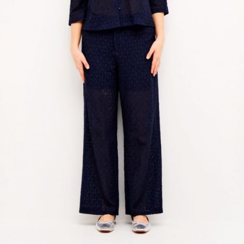 CREAM Klara housu, tummansininen