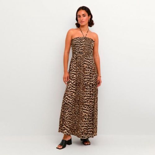 KAFFE Amber maxi mekko, leopardi