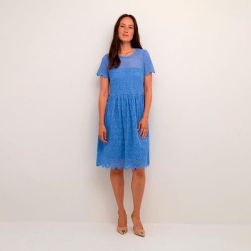 KAFFE Karen pitsimekko, sininen
