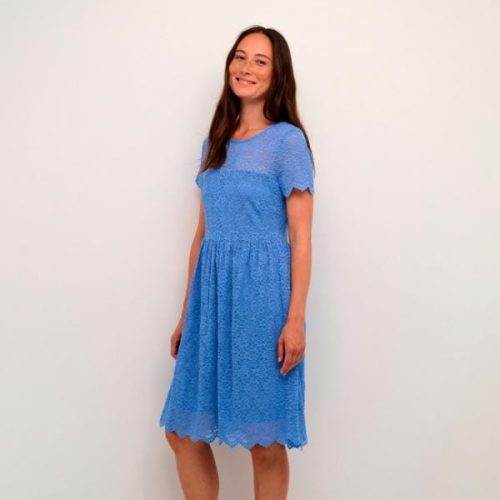 KAFFE Karen pitsimekko, sininen