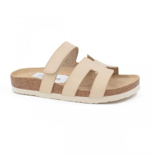 DUFFY 66006 slip in sandaali, beige