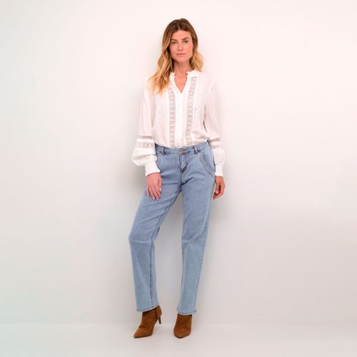 CREAM Bree farkku, vaaleansininen