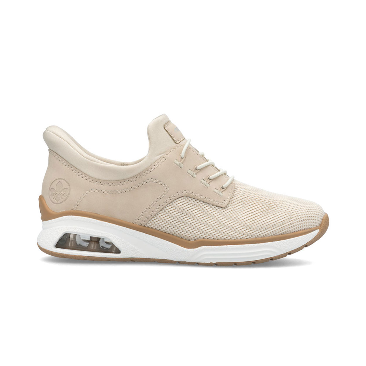 RIEKER M5665 kävelykenkä, beige
