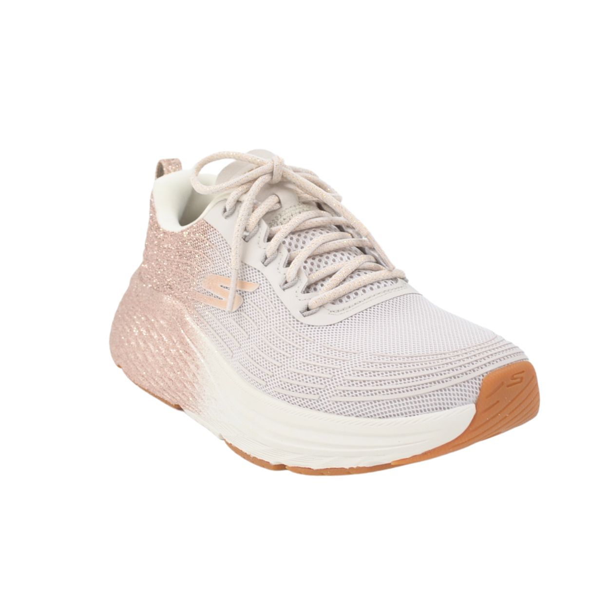 SKECHERS 129649 Max Cushioning tennari, beige/kulta-1