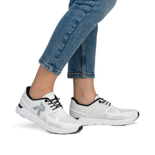 RIEKER M9000-80 kävelykenkä, valkoinen