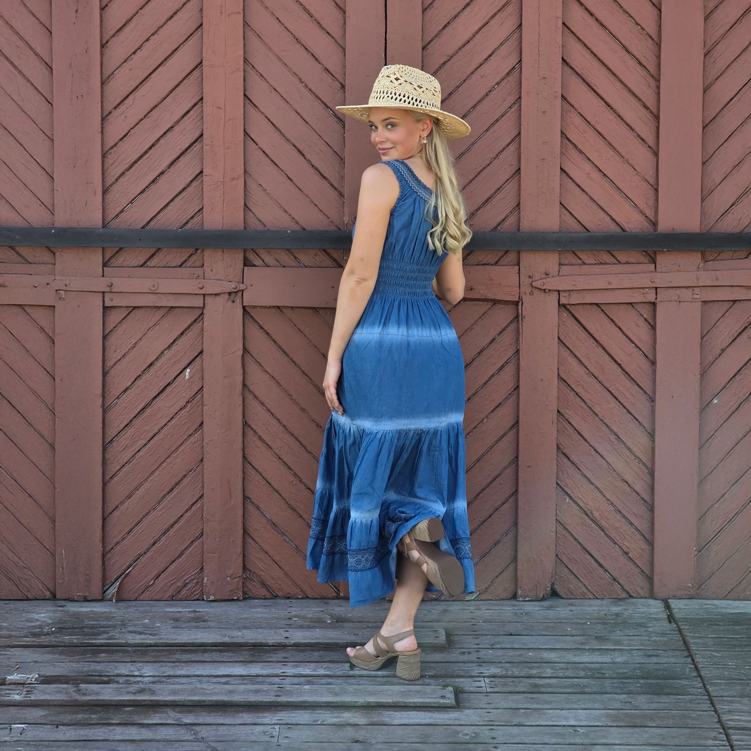 M.A.P.P JEANS Tencel farkkumekko, sininen - Image 3