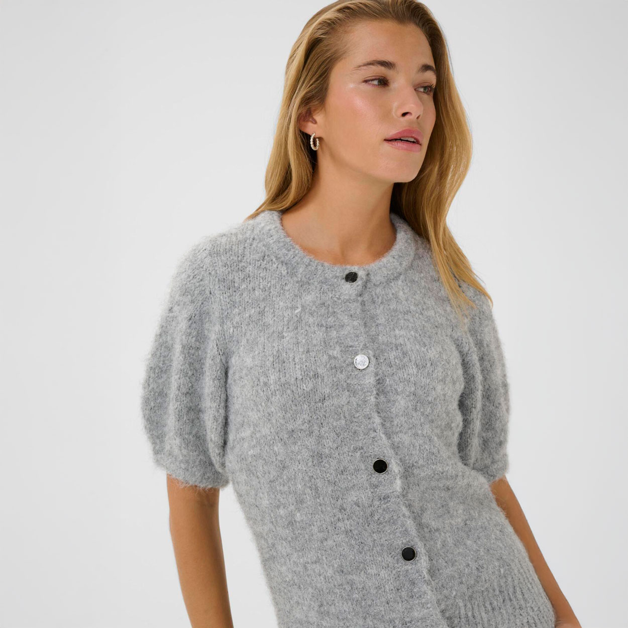 KAFFE Emilie neule, harmaa