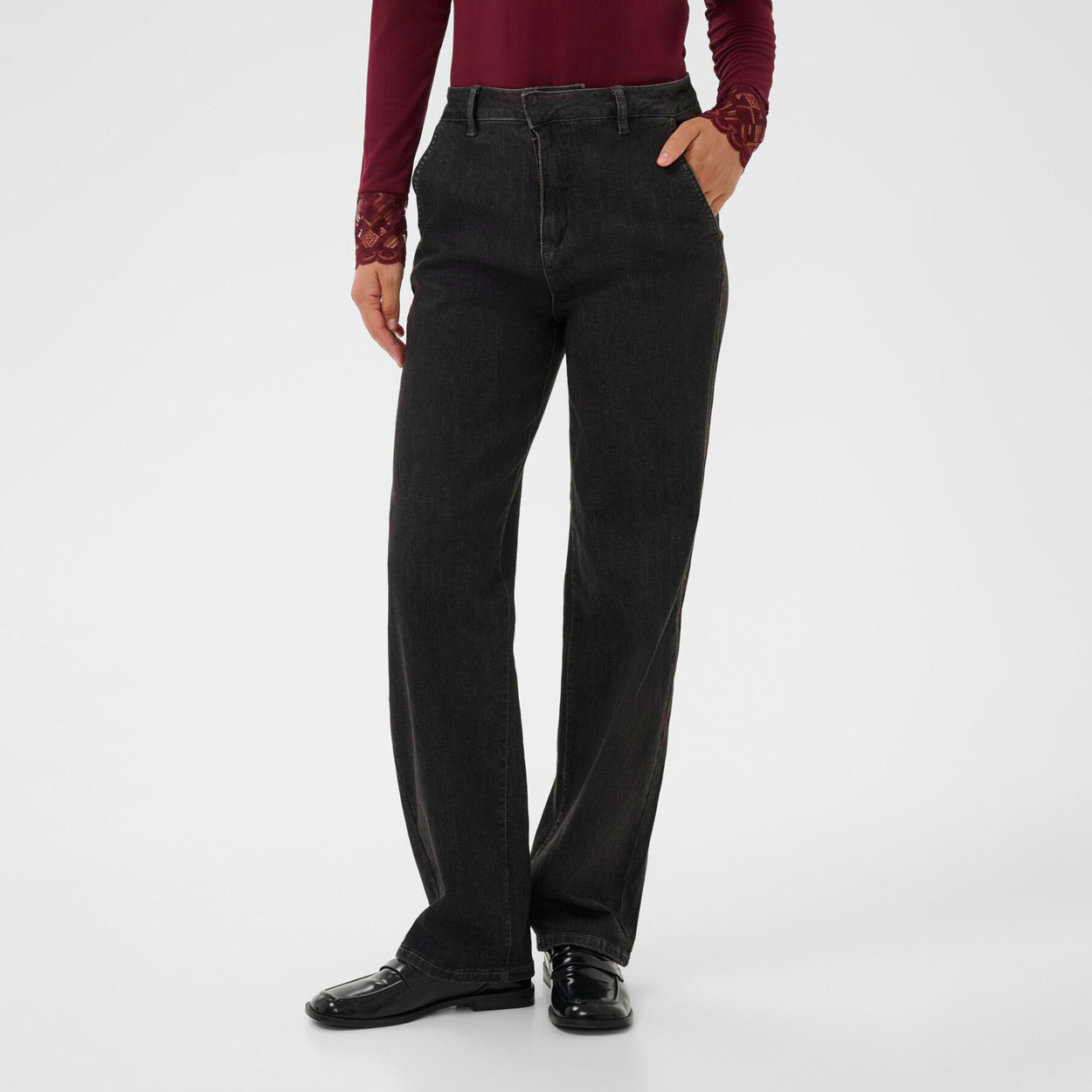 CREAM Visti farkku, tummanharmaa