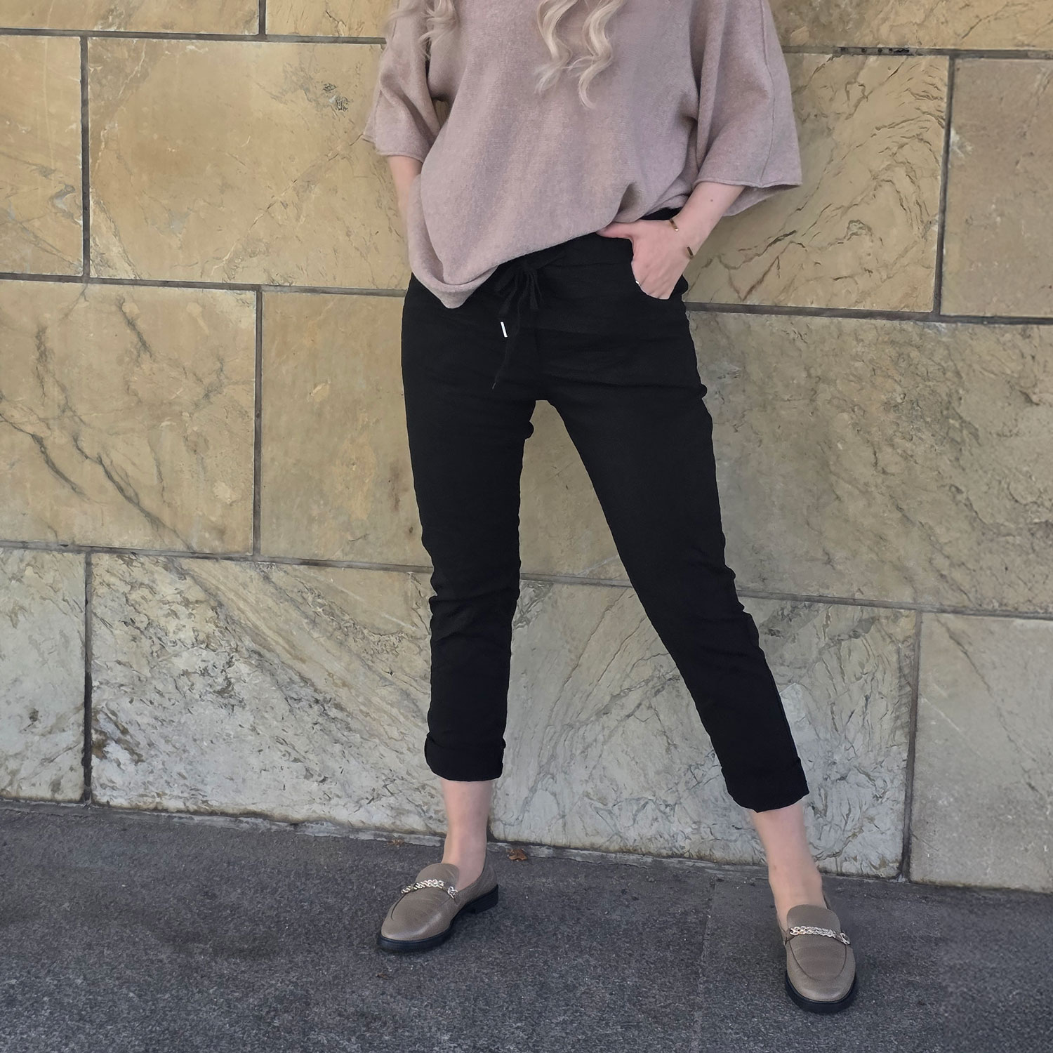 MARTA DU CHATEAU Kalie housut, musta - Image 2