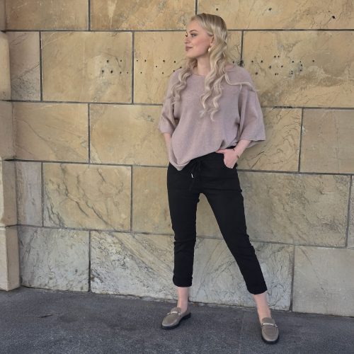 MARTA DU CHATEAU Kalie housut, musta