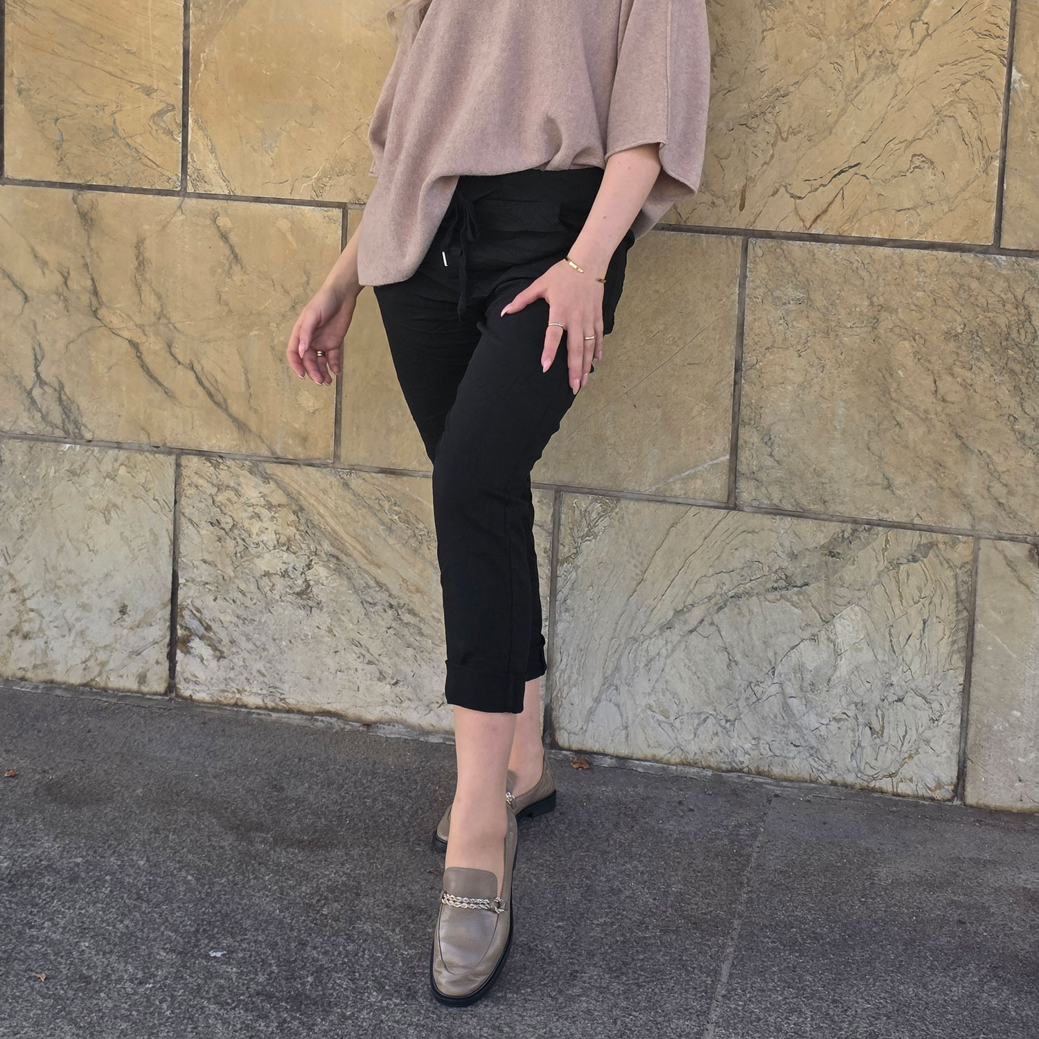 MARTA DU CHATEAU Kalie housut, musta - Image 3