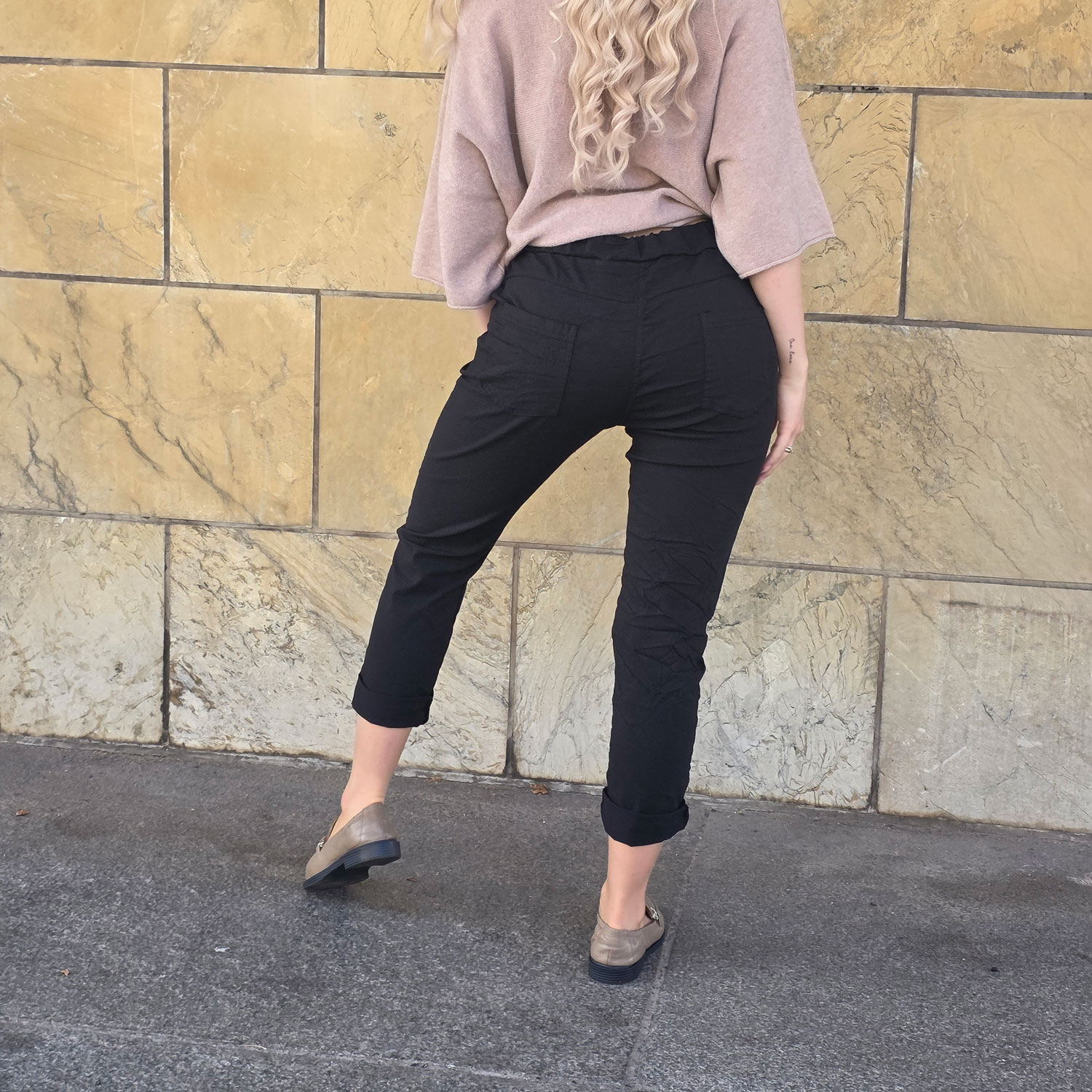 MARTA DU CHATEAU Kalie housut, musta - Image 4