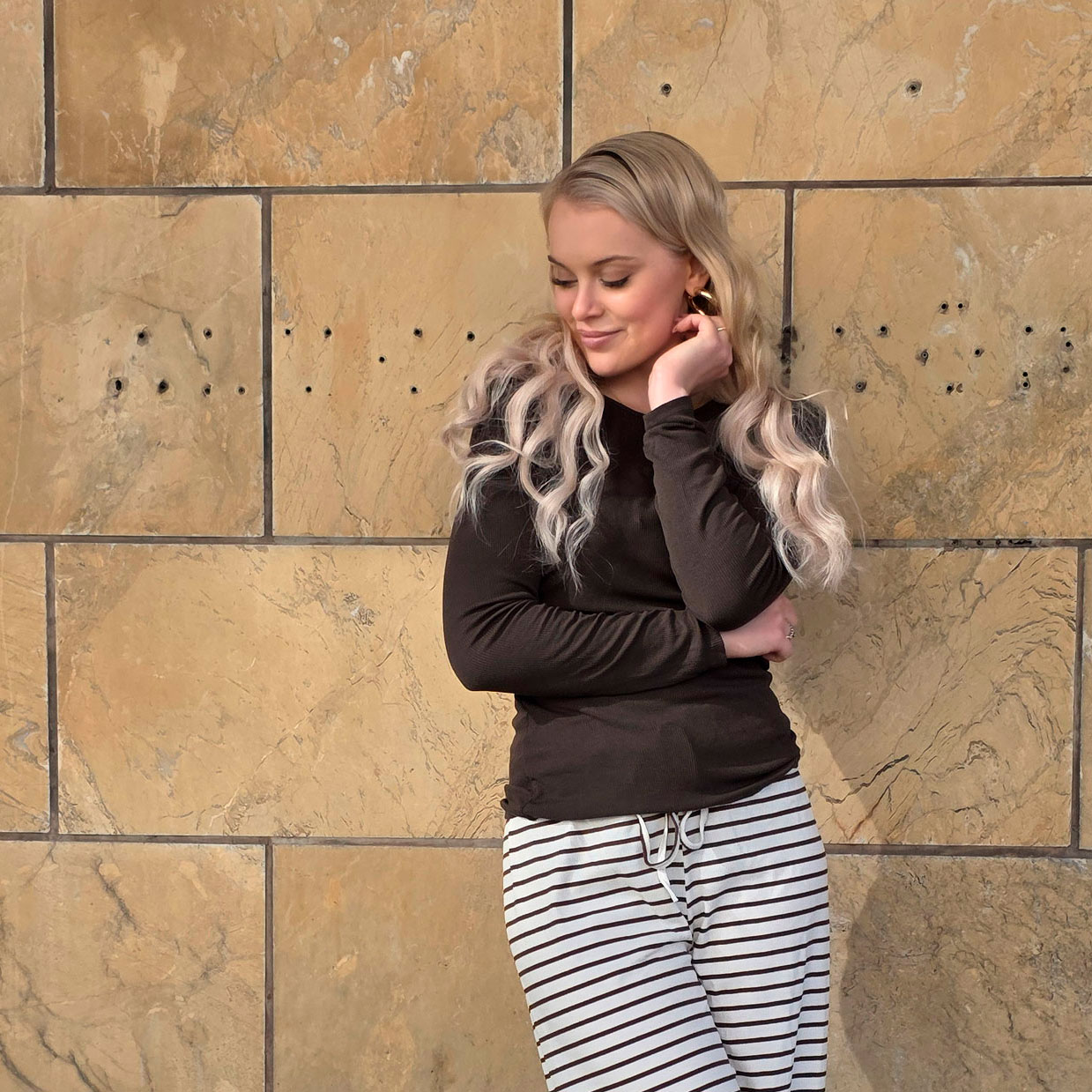 MARTA DU CHATEAU Ingrid paita, ruskea