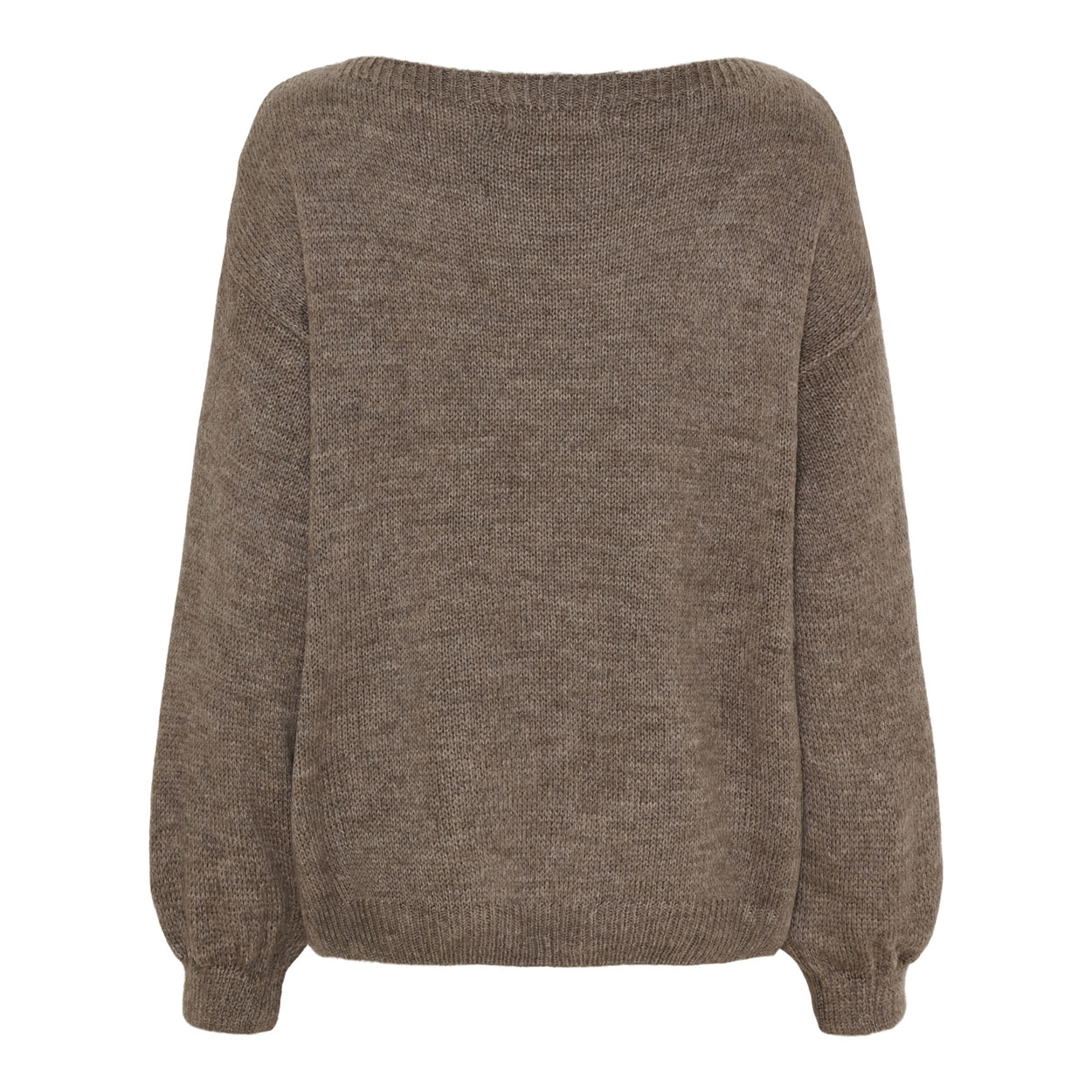 MARTA DU CHATEAU Amarante neule, meleerattu ruskea - Image 5