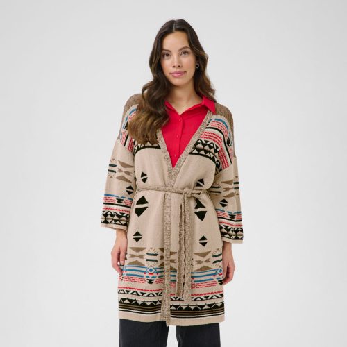 CREAM Etta neuletakki, kuviollinen