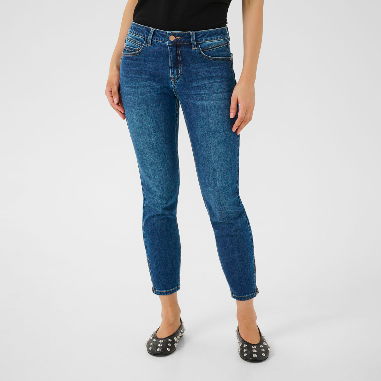 CREAM Josefine naisten farkku, sininen