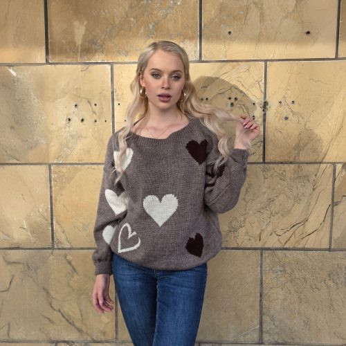 MARTA DU CHATEAU Amarante neule, meleerattu ruskea