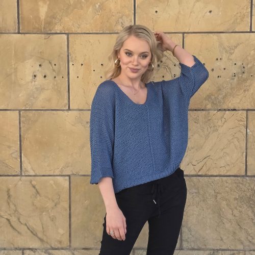 MARTA DU CHATEAU Betina neule, sininen