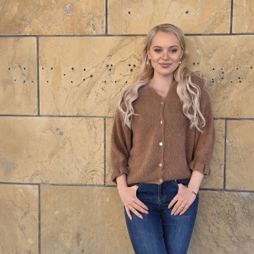 MARTA DU CHATEAU Juliana neuletakki, ruskea