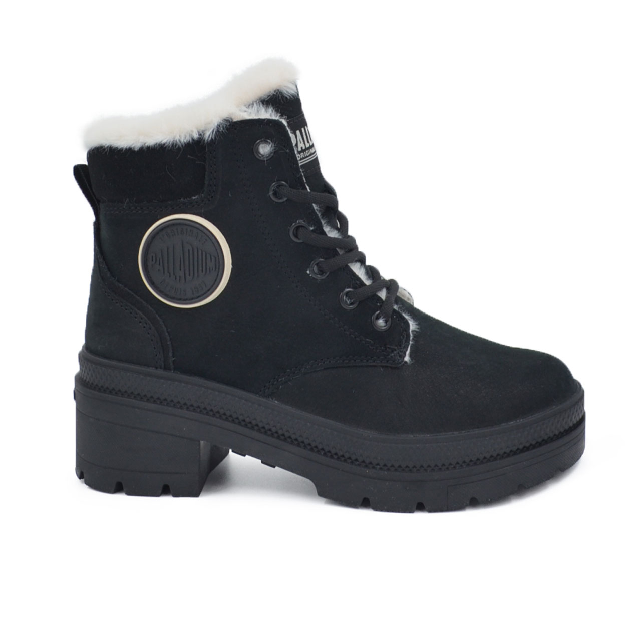 PALLADIUM Pallarise nilkkuri, musta