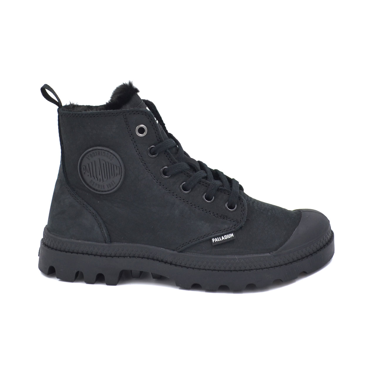 PALLADIUM Pampa hi zip nilkkuri, musta