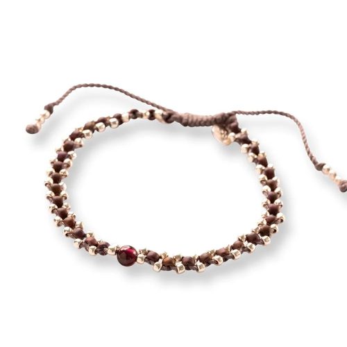 A BEAUTIFUL STORY eternal käsikoru, garnet