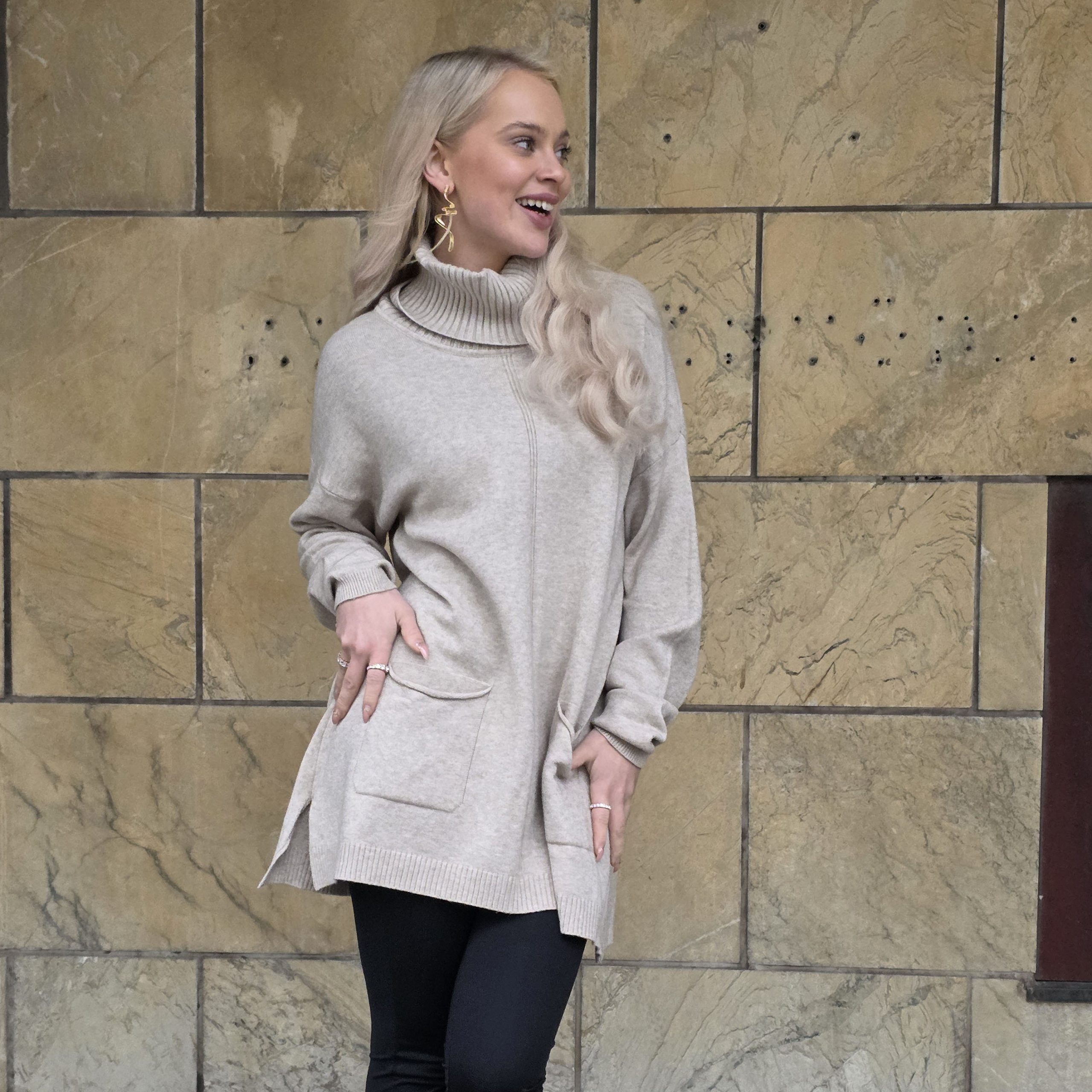 MIX BY HEART Vandela neule, beige