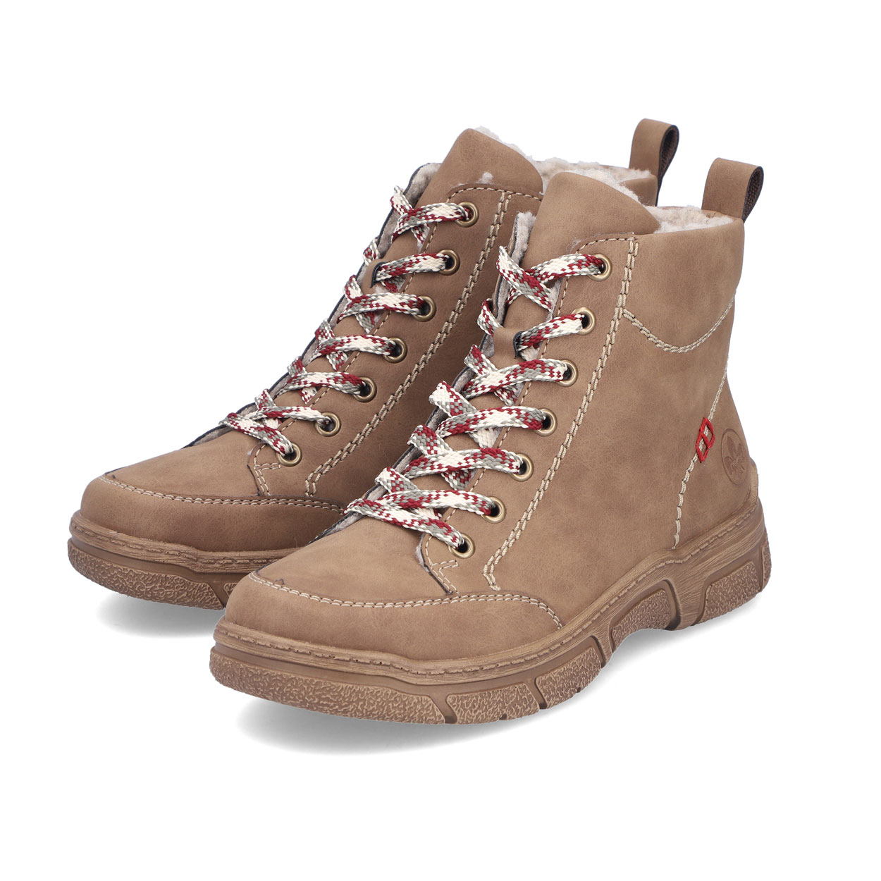 RIEKER 72320 nilkkuri, ruskea - Image 4