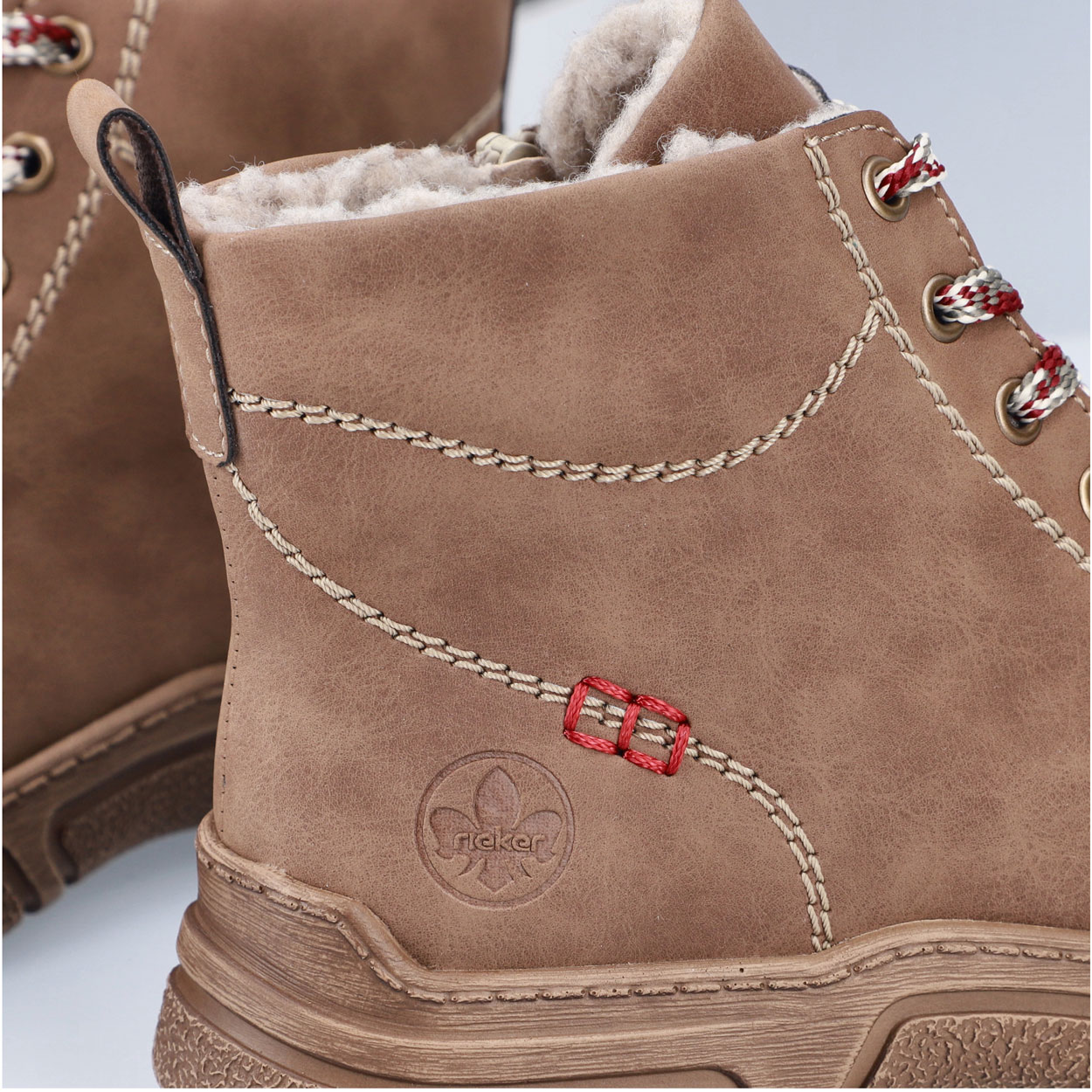 RIEKER 72320 nilkkuri, ruskea - Image 8