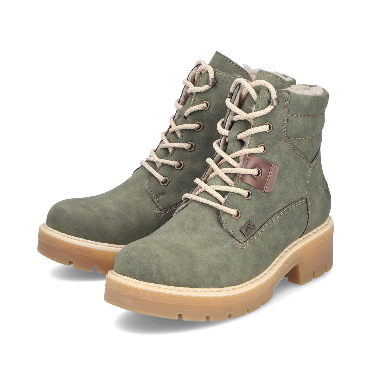 RIEKER Y8120 nilkkuri, vihreä - Image 2