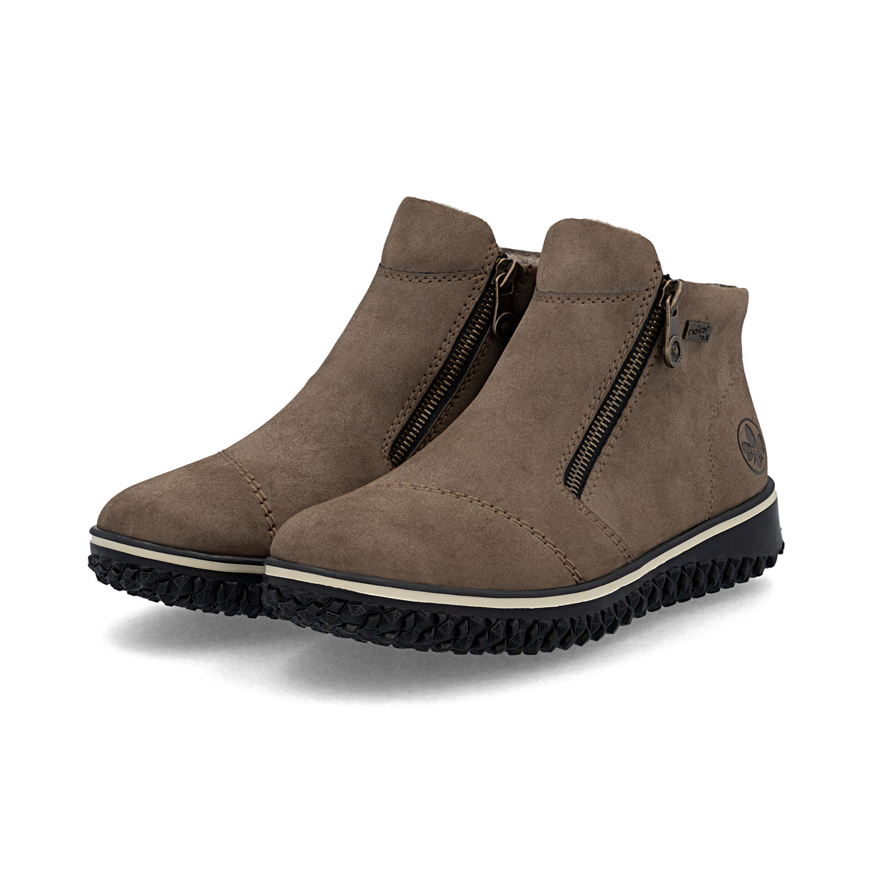 RIEKER Z4265 nilkkuri, ruskea - Image 4