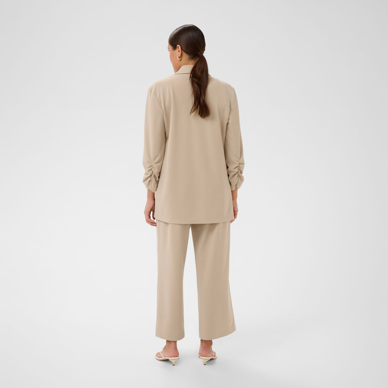 KAFFE Phoebe Bleiseri, beige - Image 3