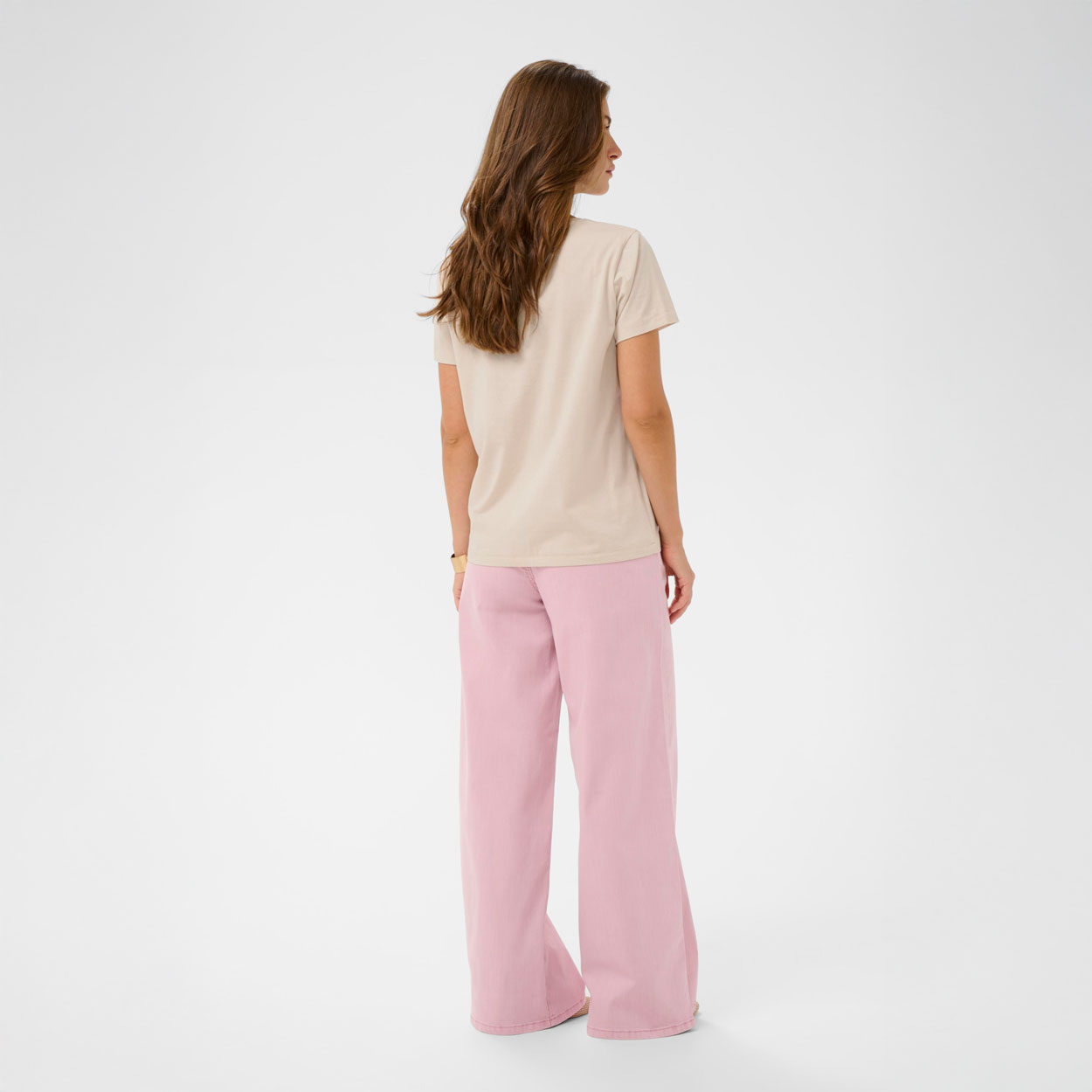 CREAM Jolly T-paita, beige - Image 4