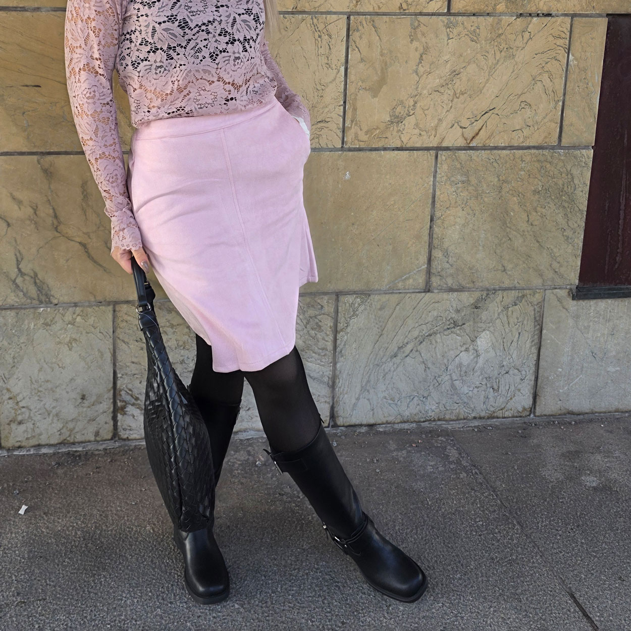 MARTA DU CHÂTEAU hame, roosa