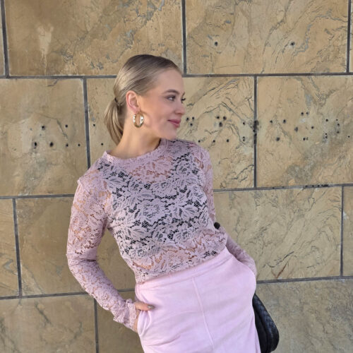 MARTA DU CHÂTEAU pitsipaita, roosa