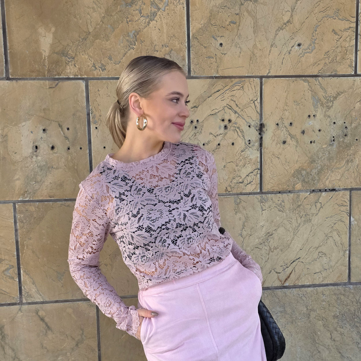 MARTA DU CHÂTEAU pitsipaita, roosa