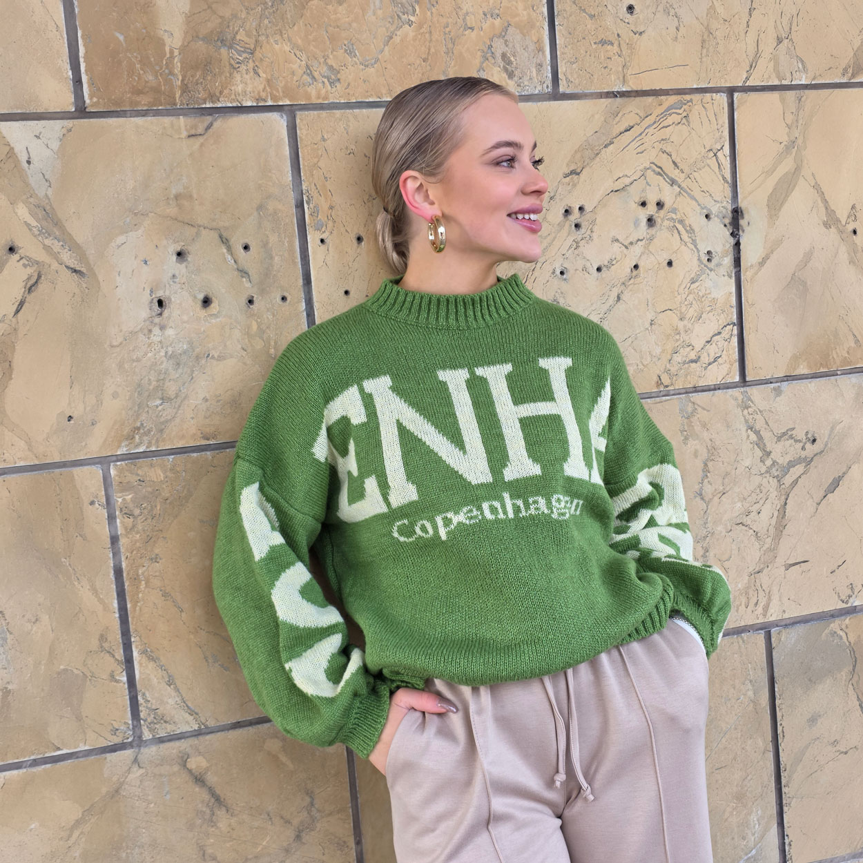 MARTA DU CHÂTEAU neule, vihreä - Image 2