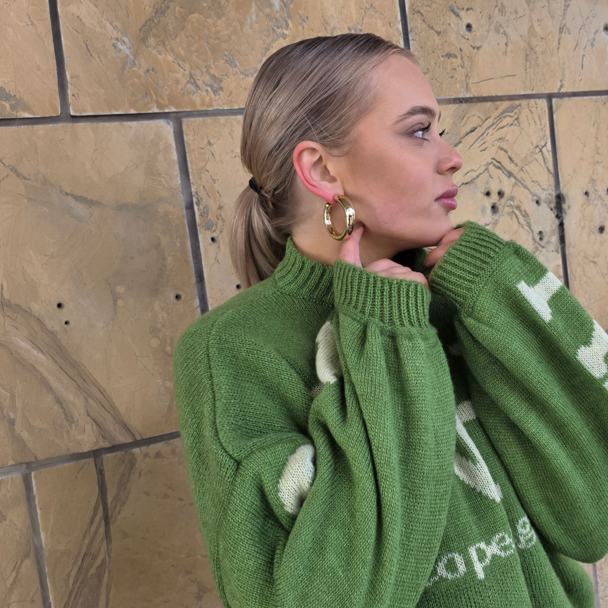 MARTA DU CHÂTEAU neule, vihreä - Image 3