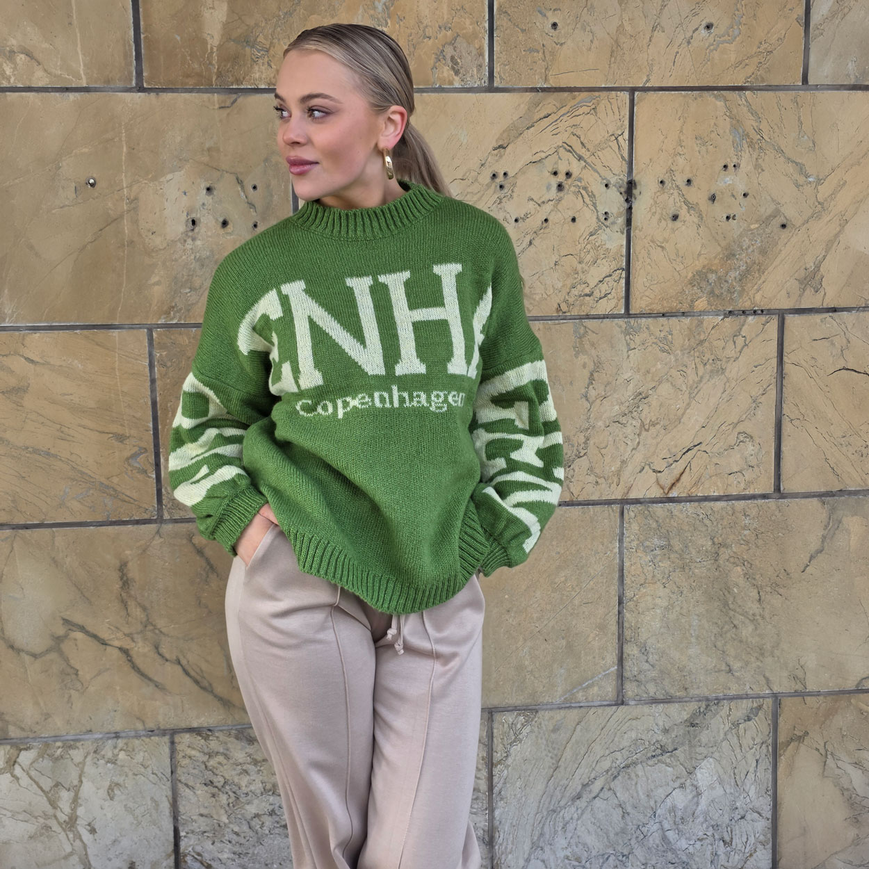 MARTA DU CHÂTEAU Aria neule, vihreä