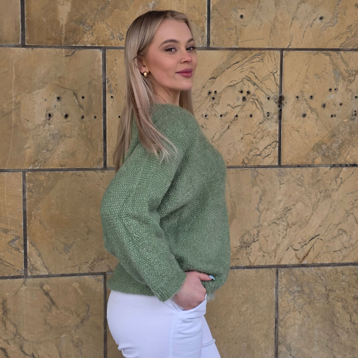 MARTA DU CHÂTEAU Anouk neule, vihreä - Image 3