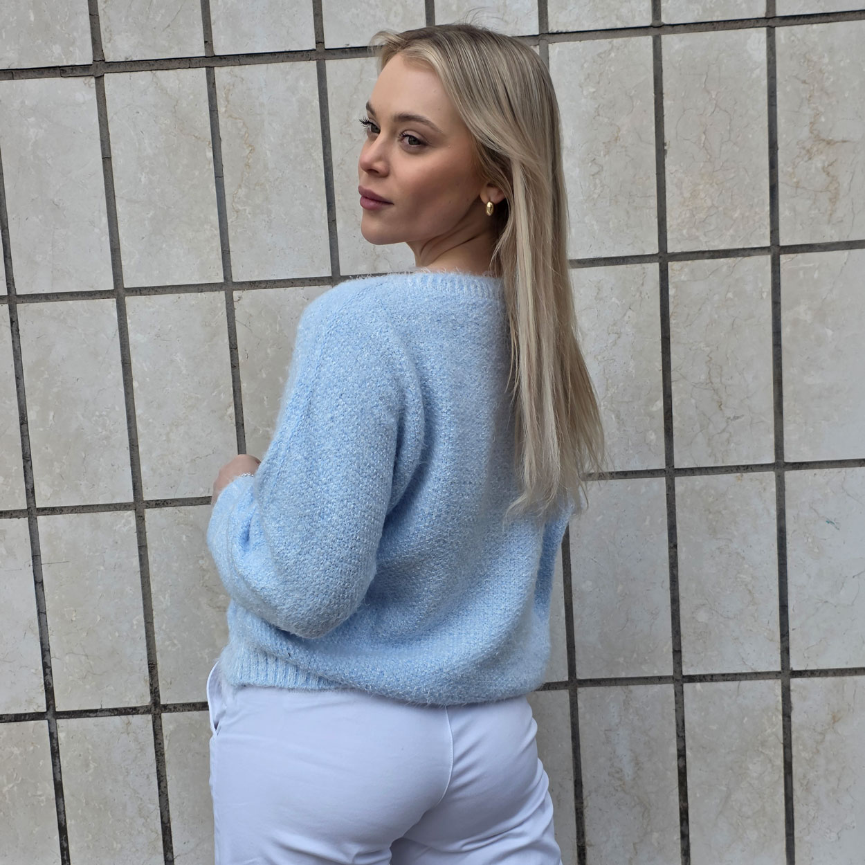 MARTA DU CHÂTEAU Anouk neule, sininen - Image 4