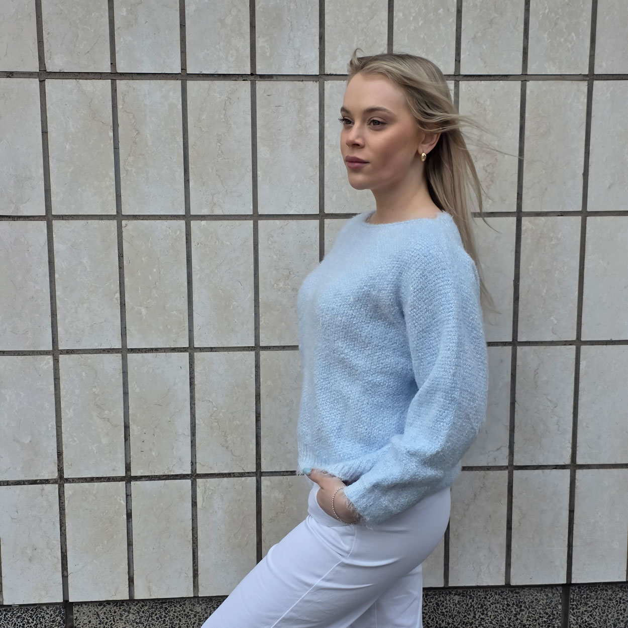 MARTA DU CHÂTEAU Anouk neule, sininen - Image 5