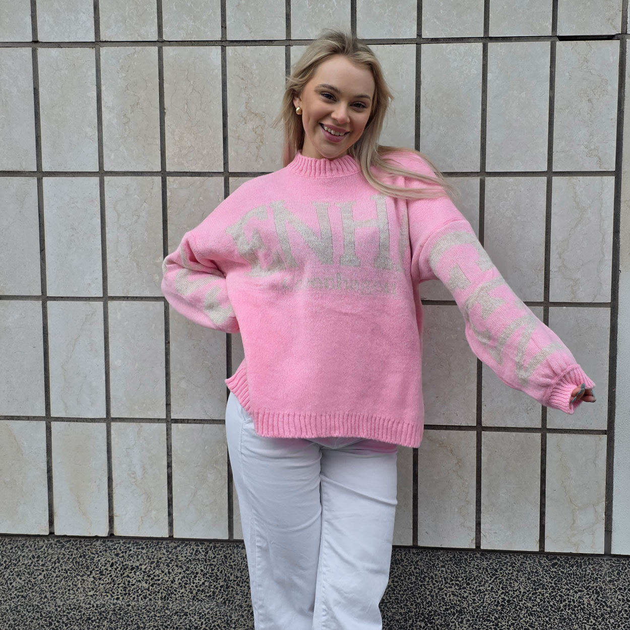 MARTA DU CHÂTEAU neule, vaaleanpunainen - Image 2